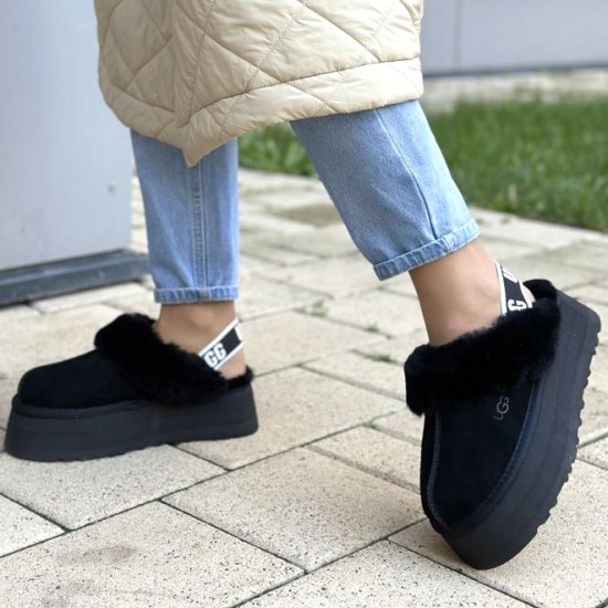 Зимние тапочки UGG Funkette Suede