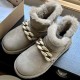 Зимние угги UGG с цепочкой