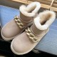 Зимние угги UGG с цепочкой