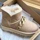 Зимние угги UGG с цепочкой