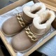 Зимние угги UGG с цепочкой