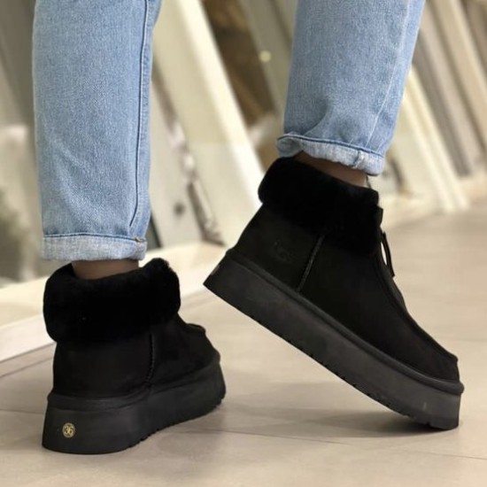 Зимние угги UGG Funkette Boot с манжетами