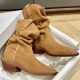 Замшевые казаки Maison Margiela Tabi