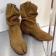 Замшевые казаки Maison Margiela Tabi