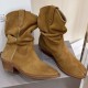 Замшевые казаки Maison Margiela Tabi