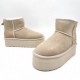 Зимние ботинки UGG на платформе