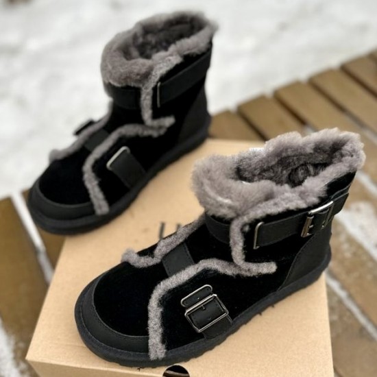 Зимние угги UGG Dune Mini Buckle Boot