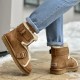 Зимние угги UGG Dune Mini Buckle Boot