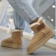 Зимние угги UGG Classic Mini с ремешком