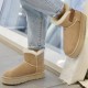 Зимние угги UGG Classic Mini с ремешком