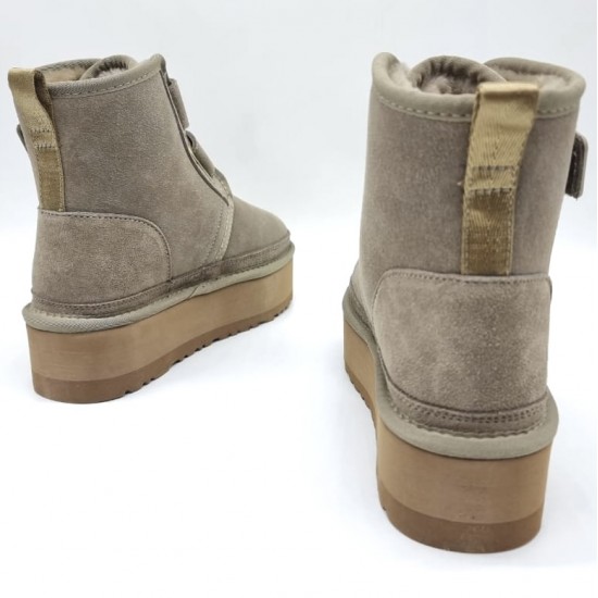 Зимние ботинки UGG на платформе