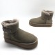 Зимние угги UGG Classic Mini с ремешком