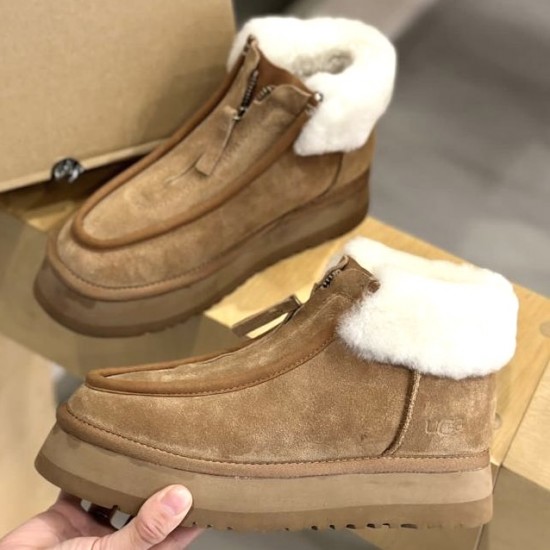 Зимние угги UGG Funkette Boot с манжетами