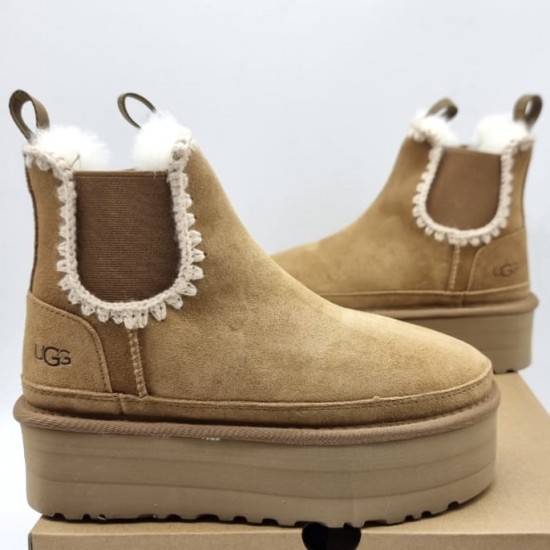 Зимние угги UGG Neumel на платформе