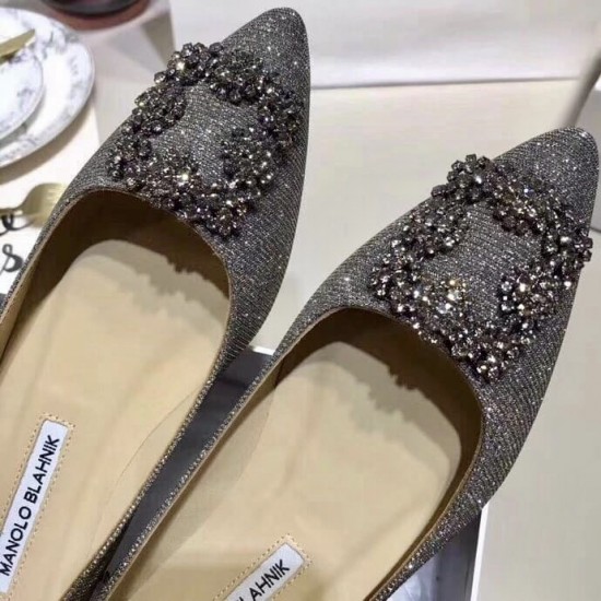 Туфли-лодочки Manolo Blahnik Hangisi 90 с пряжкой