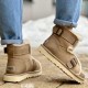 Зимние угги UGG Dune Mini Buckle Boot