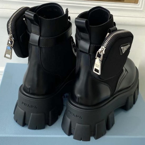 Ботинки Prada Monolith со съемным футляром