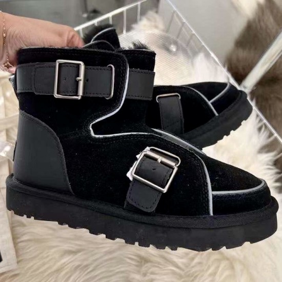 Зимние угги UGG Dune Mini Buckle Boot