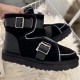 Зимние угги UGG Dune Mini Buckle Boot