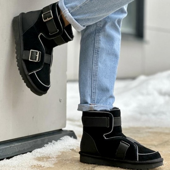 Зимние угги UGG Dune Mini Buckle Boot