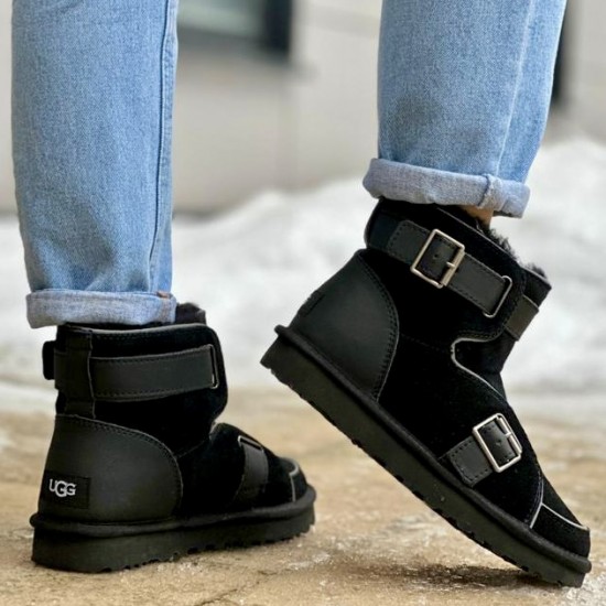 Зимние угги UGG Dune Mini Buckle Boot