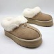 Зимние угги UGG Tazzette с пушистым воротником