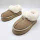 Зимние угги UGG Tazzette с пушистым воротником