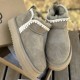 Зимние угги UGG Classic Ultra Mini с вышивкой