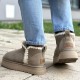 Зимние угги UGG Classic Ultra Mini с вышивкой