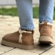 Зимние угги UGG Classic Ultra Mini с вышивкой