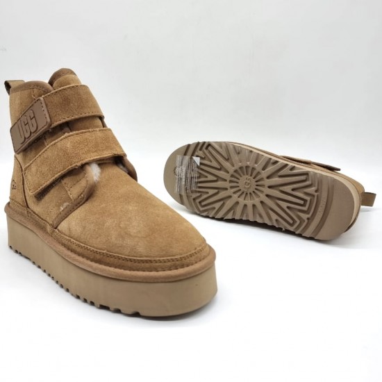 Зимние ботинки UGG на платформе