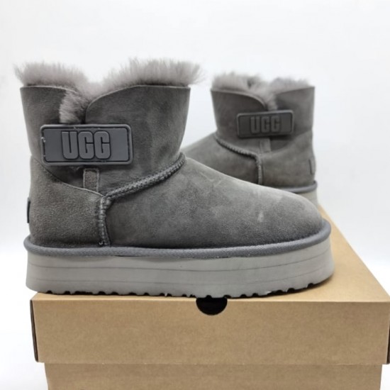 Зимние угги UGG Bailey на липучке