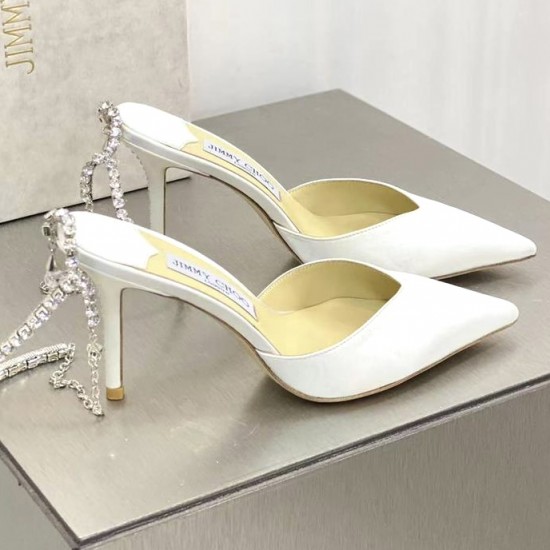 Туфли Jimmy Choo Saeda 100 с драгоценными камнями