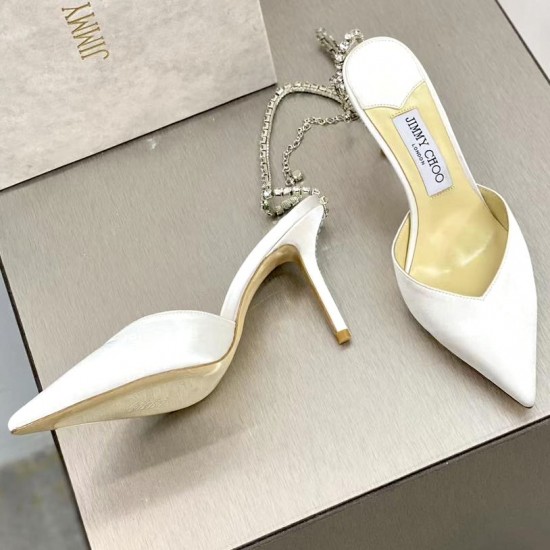 Туфли Jimmy Choo Saeda 100 с драгоценными камнями