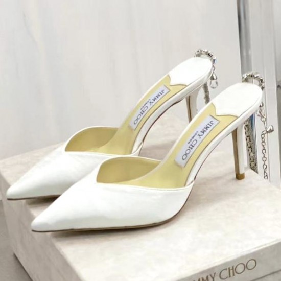 Туфли Jimmy Choo Saeda 100 с драгоценными камнями