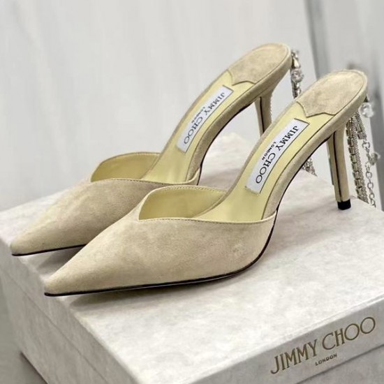 Туфли Jimmy Choo Saeda 100 с драгоценными камнями