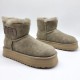 Зимние угги UGG Bailey на липучке