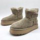 Зимние угги UGG Bailey на липучке