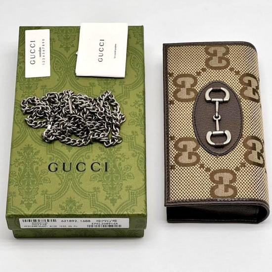 Кошелек Gucci Horsebit 1955 на цепочке