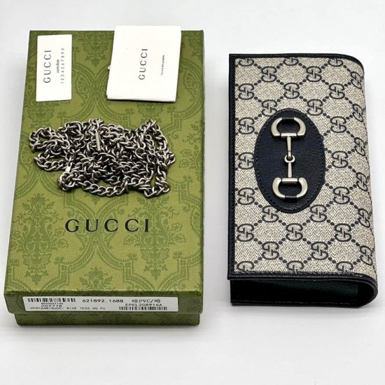 Кошелек Gucci Horsebit 1955 на цепочке