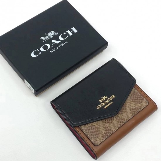 Кошелек Coach с откидным клапаном