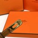 Ремень Hermes чёрный с золотистой пряжкой