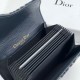 Кошелек Dior Saddle Lotus чёрный