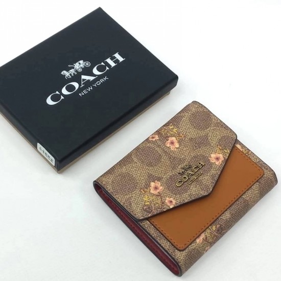 Кошелек Coach с откидным клапаном