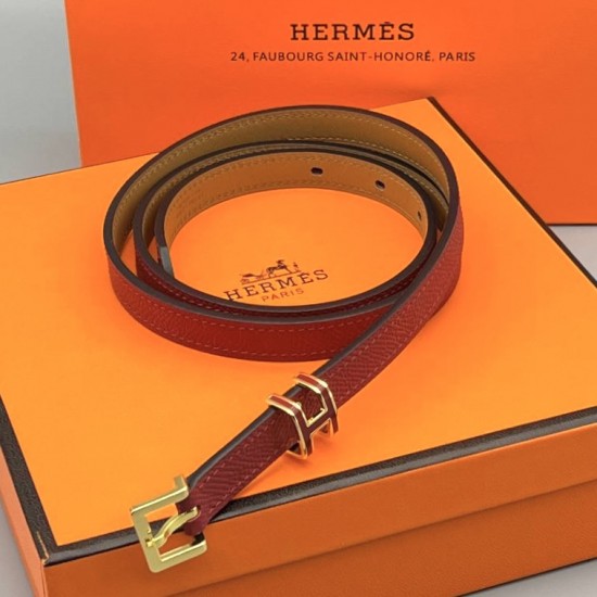 Ремень Hermes Pop H 15 красный