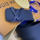 Ремень Louis Vuitton с чёрной пряжкой паутиной