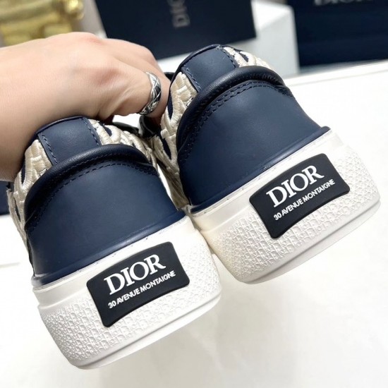 Кроссовки Сникеры Dior B23 с жаккардом Dior Oblique