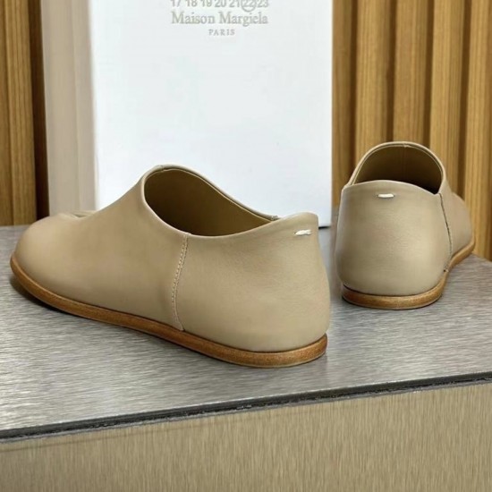 Лоферы Кожаные слипоны Maison Margiela Tabi