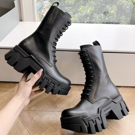 Ботинки Balenciaga Bulldozer на платформе