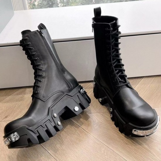 Ботинки Balenciaga Bulldozer на платформе